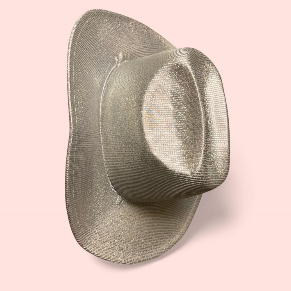 Silver Cowboy Hat - Picture 2 of 2